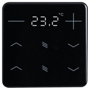 KNX-Heizungsregler mit Temperatursensor, Jalousiebedienung/Sonnenschutzbedienung Elsner 71104