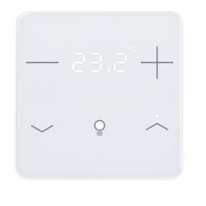 KNX-Heizungsregler mit Temperatursensor und Lichtbedienung Elsner 71163