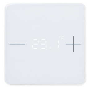 KNX-Raumtemperaturregler mit Eingängen für Binärkontakte oder weitere Temperatursensoren Elsner 71313